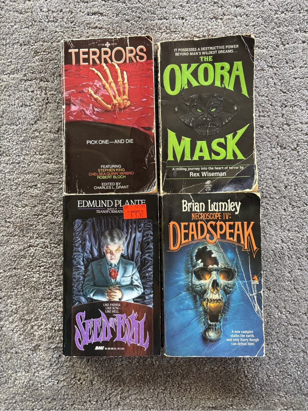 RARE Vintage Horror Bundle (first ed./first printing) - Terrors - Steven King